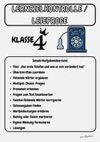 Vorschau - Stationenlernen - Lernzielkontrolle Lesen - 4. Klasse/Probevorbereitung/Leseprobe: Das erste Telefon - Deckblatt