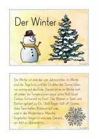 Vorschau - Stationenlernen - Lesekartei Winter Lesen Verstehen Abschreiben - Seite 3
