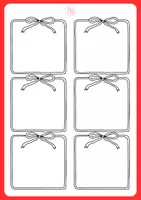 Vorschau - Stationenlernen - Klettmappe Weihnachten Geschenke - Seite 1