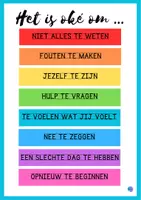 Voorbeeld - Juf Larissa - Het is oké om - Voorblad