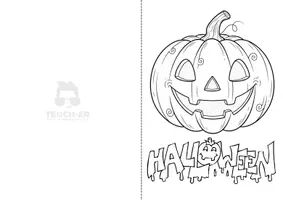 anteprima - Esperimenti - Circuito di carta - Zucca di Halloween - Pagina 1
