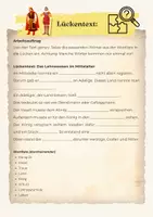 Vorschau - Arbeitsblätter - Herrschaft im Mittelalter: Das Lehnswesen im Mittelalter (+Fördermaterial) - Seite 3