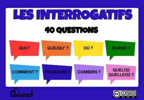 Aperçu - Jeux - LES INTERROGATIFS – Jeu (40 questions) - Page 1