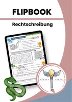 Vorschau - Arbeitsblätter - Flipbook Paket Rechtschreibung - Seite 1