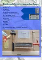 Vorschau - Unterrichtsreihen - Materialpaket - Papierschöpfen mit eigenem Schöpfrahmen - Seite 1