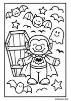 Vista previa - Manualidades / Dibujos para colorear - Halloween (Colouring pages) - página 1