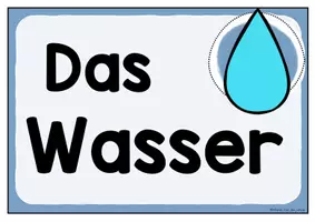 Vorschau - Unterrichtsreihen - Reihentransparenz zur Unterrichtsreihe "Das Wasser" (Jahrgangsstufe 3/4) - Seite 1