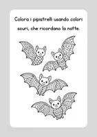 anteprima - Materiale per pittura e bricolage - Pipistrelli artistici in stile zentangle - Pagina 1