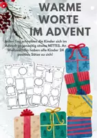 Vorschau - Spiele - Warme Dusche als Adventskalender (blanko) - Deckblatt