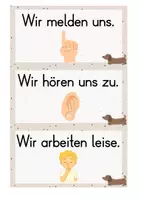 Vorschau - Poster - Klassenraum Klassenregeln Dackel - Seite 2