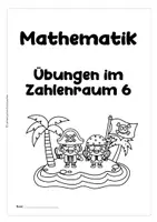 Vorschau - Arbeitsblätter - Zahlenraum 6 – Fördermappe für Addition und Subtraktion - Klasse 1 - Seite 3