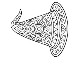 Vorschau - Arbeitsblätter - MANDALA "HEXENHUT" zum Ausmalen in 3 verschiedenen Größen und Designs - Halloween, Zauberer, Hexe, Walpurgisnacht - Seite 2