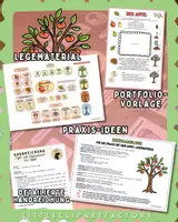 Vorschau - Unterrichtsreihen - Der Apfel – Legematerial und Tafelmaterial für Kindergarten &Vorschule - Seite 2