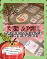 Vorschau - Unterrichtsreihen - Der Apfel – Legematerial und Tafelmaterial für Kindergarten &Vorschule - Seite 1