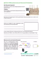 Vorschau - Arbeitsblätter - OnlineVideo - El. Strom 5 - Spannung messen (Arbeitsblatt) - Deckblatt