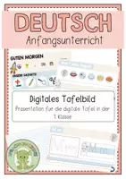 Vorschau - Präsentationen/Tafelbilder - DIGITALES TAFELBILD für den Anfangsunterricht - Deckblatt