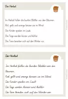 Vorschau - Fördermaterial/Inklusion - Abschreibtexte/kartei Herbst - Seite 2