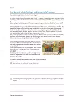 Vorschau - Arbeitsblätter - Leben in unserer Gesellschaft - zoon politikon - Seite 1