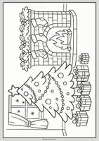 Vorschau - Unterrichtsreihen - Ausmalbilder WEIHNACHTEN #2 (5 Vorlagen) - Seite 2