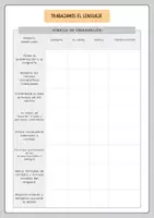 Vista previa - Hojas de trabajo - Trabajamos el lenguaje (fichas 1, 2 y 3) - página 3