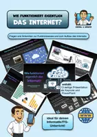 Vorschau - Präsentationen/Tafelbilder - Infopräsentation: Wie funktioniert das Internet? (PP/Keyn) - Deckblatt