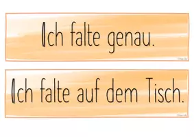 Vorschau - Bildkarten - Faltregeln - mit Bildern - Seite 2
