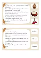 Vorschau - Arbeitsblätter - Lesespiel: Herbstliche Klammerkarten - Seite 3