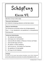 Vorschau - Stundenentwürfe - Die Schöpfung entdecken – Kreative Unterrichtsreihe für die Klassen 1/2 - Seite 2