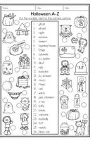 Vorschau - Spiele - Halloween A-Z - Materialpaket - Seite 3