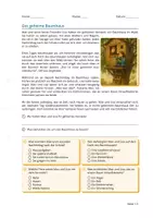 Vorschau - Arbeitsblätter - Leseübung 11 - Das geheime Baumhaus - Deckblatt