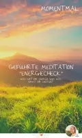 Vorschau - Audio-Dateien - Geführte Meditation "Energiecheck" | Was gibt dir Energie und was nimmt dir Energie? - Deckblatt