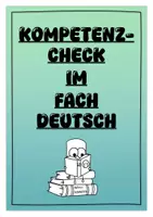 Vorschau - Stundenentwürfe - Leistungsnachweis / Wiederholungsheft / Lernstandserhebung / Kompetenz-Check Deutsch für den Schulstart in einer 5.Klasse (mit 19 Aufgabenfeldern: Rechtschreibung, Grammatik, Hörverstehen, Lesen, Schreiben - inkl. Lösung, um Leistungsstand zu überprüfen) - Seite 1