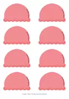 Vista previa - Tarjetas / Manipulativos - Heladería de números (helados de descomposición) - página 2