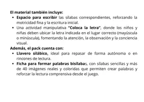 Vista previa - Juegos / Gamificación - Conciencia fonológica 2. Silabario - página 2