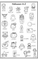 Vista previa - Hojas de trabajo - Halloween A-Z - Bundle - página 2