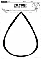 Vorschau - Arbeitsblätter - Vorwissenserhebung zur Unterrichtsreihe "Das Wasser" (Jahrgangsstufe 3/4) - Seite 2