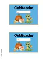 Vorschau - Anderer Materialtyp - Geldtasche, Geldbeutel Drache / Drachenklasse - Seite 1