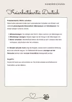 Vorschau - Anderer Materialtyp - Freiarbeit Deutsch: Wörter schreiben Klasse 1/2 - Seite 1