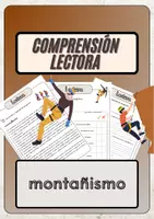 Vista previa - Hojas de trabajo - Comprensión lectora – montañismo + soluciones con material complementario y banco de palabras - Portada