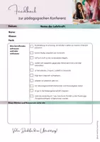 Vorschau - Arbeitsblätter - Pädagogische Konferenz / Schüler - Hilfekonferenz vorbereiten leiten durchführen - Seite 3