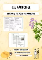 Vorschau - Stationenlernen - Station 03 - Die Reise der Kartoffel - Deckblatt