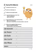 Vorschau - Stationenlernen - Kartoffel Station 09: Kartoffelige Lernwörter - Seite 3