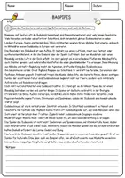 Vorschau - Arbeitsblätter - Bagpipes Musik Lesetext mit Richtig Falsch Multiple Choice und Offenen Fragen - Seite 1