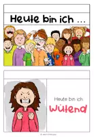 Vorschau - Spiele - Heute fühle ich mich ... (23 Kärtchen um Gefühle zu benennen und darüber zu sprechen) Emotionale Intelligenz - Seite 2