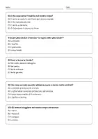 anteprima - Quiz - Riconoscere le principali ghiandole endocrine e il loro ruolo nell’organismo. - Pagina 2