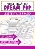 Vorschau - Arbeitsblätter - Musik: Unterrichtsmaterialien Lesetexte & Übungen (MC, R/F, Offen) - Deckblatt