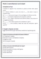 anteprima - Esercizi - La difesa del corpo da parte del sistema linfatico - Pagina 1
