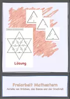 Vorschau - Spiele - Bruchrechnen-Stern: Anteil, Ganzes, Bruchteil - Deckblatt