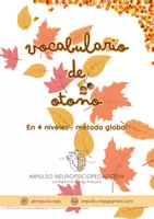 Vista previa - Unidades / Secuencias / Situaciones de Aprendizaje - Vocabulario Otoño_ImpulsoNPP - Portada