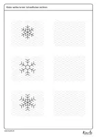 Vorschau - Arbeitsblätter - Wir zeichnen Schneeflocken! (Isometrie) - Seite 2